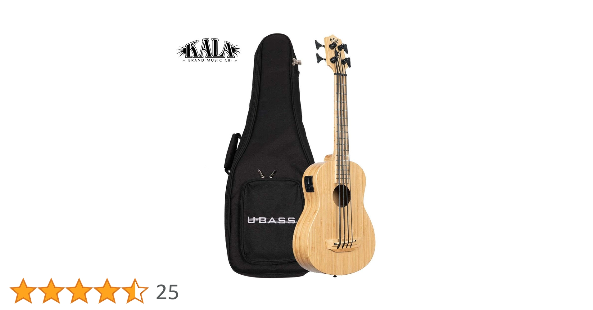 Amazon.co.jp: KALA カラ U・Bass ウクレレベース Solid Bamboo オール